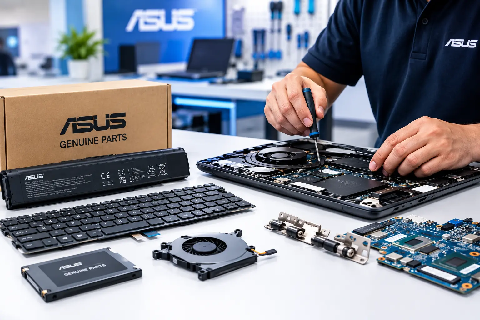 Genuine Asus parts and honest pricing Mumbai